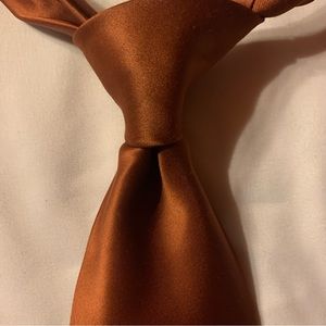 Stacy Adams Solid Necktie and Handkerchief